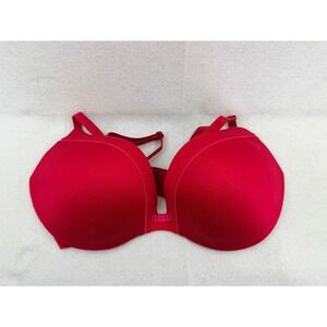 Victoria's Secret 34DD Plunge Bra Red